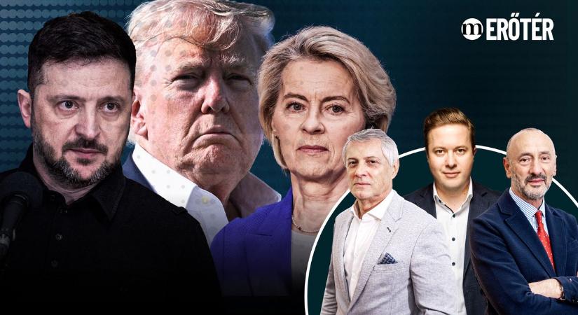 Zelenszkij a korrupció árnyékában – Földi László és Horváth József az Erőtérben