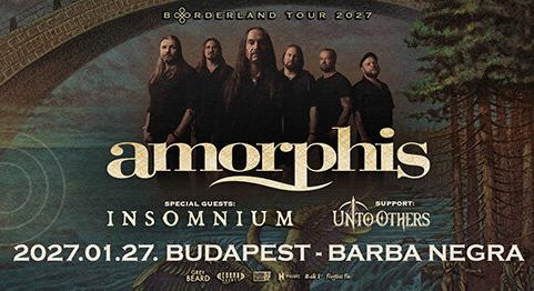 Headliner turnéval érkezik januárban Budapestre az Amorphis