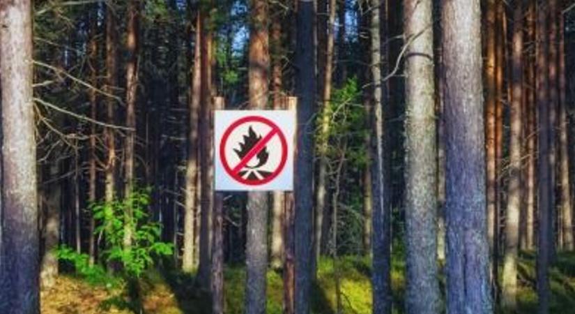 Új szabályozás: az egész országra kiterjedő tűzgyújtási tilalom lép életbe