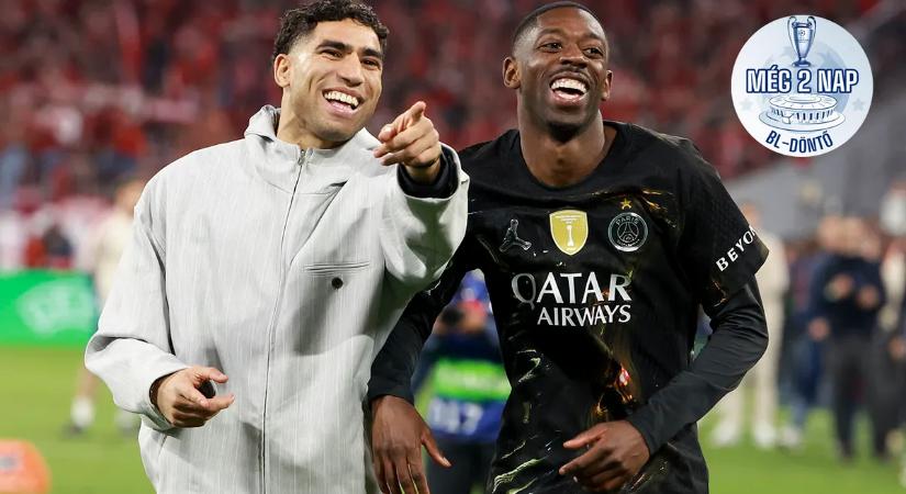 Dembélé és Hakimi felépült, ott lesznek a Puskás Arénában – sajtóhír