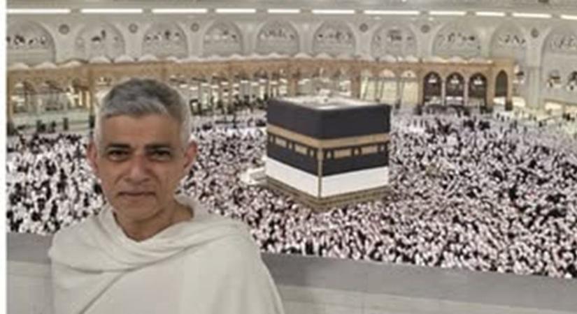 Mekkába zarándokolt a londoni polgármester