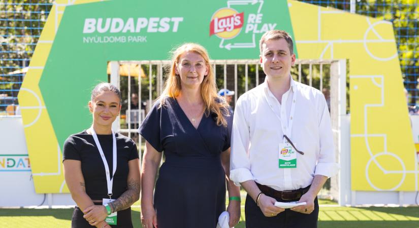 Közösségi focipályát adott át a Lay’s RePlay Budapesten