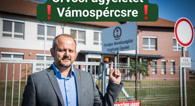 Orvosi ügyeletért lobbizik Vámospércs polgármestere
