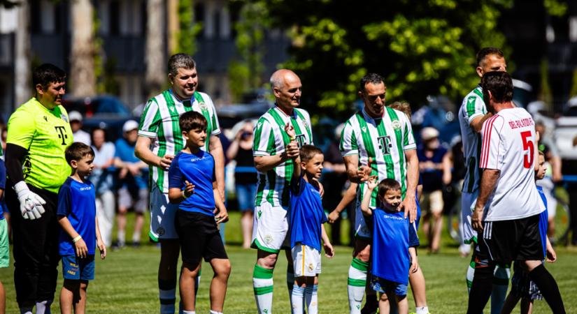 Legendás játékosok varázsolták futballünneppé a pünkösdöt