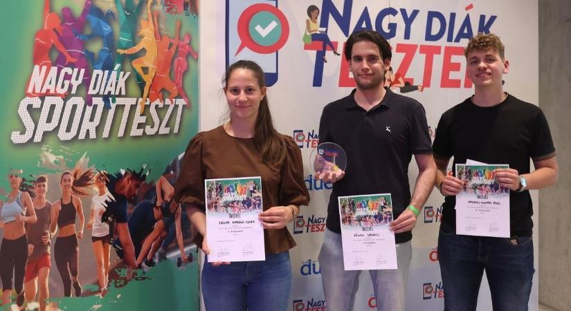 Dombóvári fiatal nyerte a Nagy Diák Sporttesztet