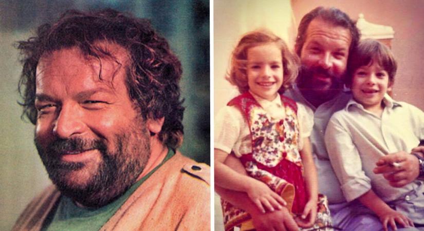 Ők Bud Spencer gyerekei: már mind a hárman túl vannak az ötvenen