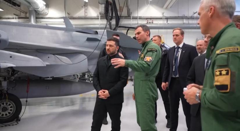 Megvan a megállapodás: Ukrajna 150 darab svéd vadászgépet vásárol a következő években