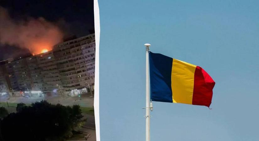 Pánik a NATO-tagállamban: orosz drón talált el egy tízemeletes lakóházat Romániában