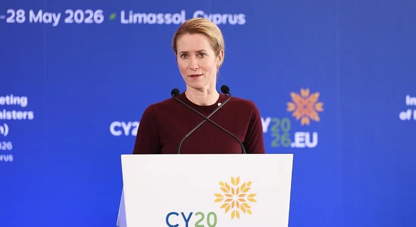 Kallas: soha nem lesz semleges közvetítő az EU Ukrajna és Oroszország között
