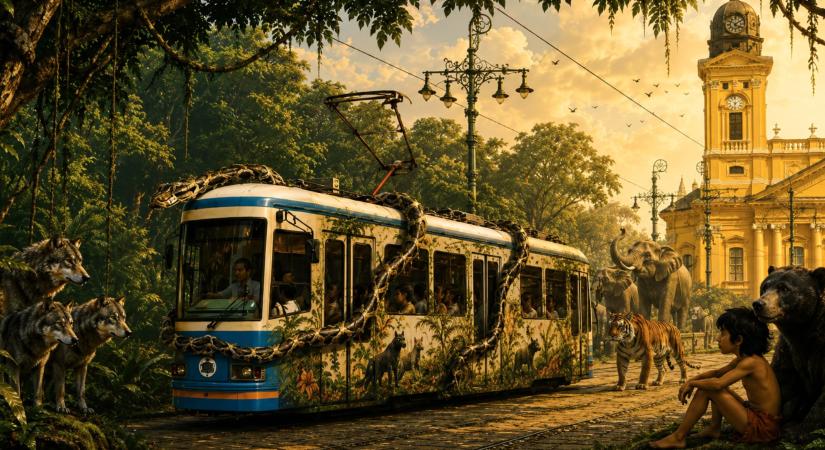 Dzsungellé változik hétvégén a villamos