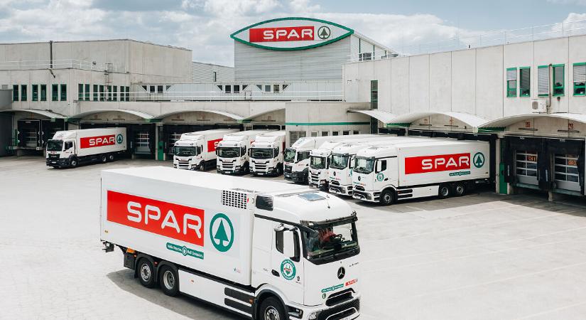Elektromos teherautókkal csökkenti kibocsátását a SPAR Ausztriában