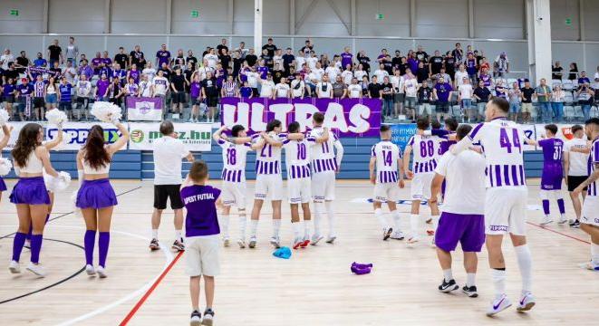 Az Újpesté az első meccs a futsal bajnoki döntőben