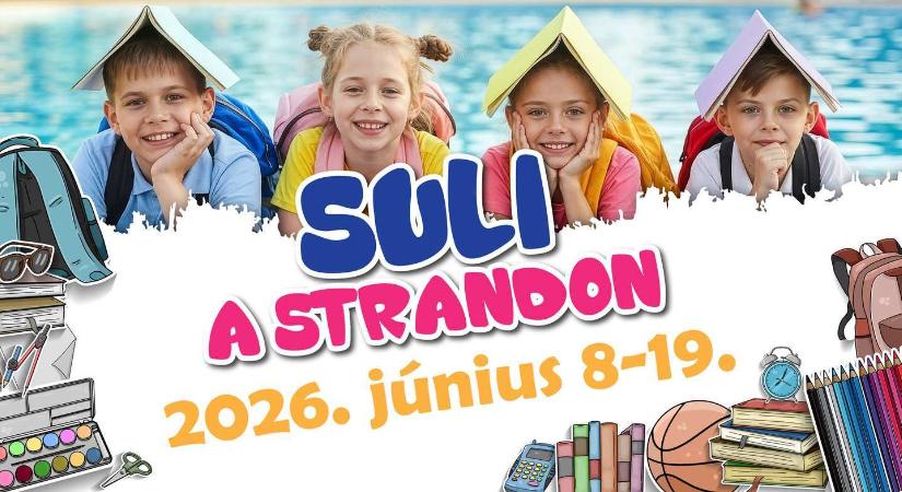 Idén 5 budapesti fürdő csatlakozott a Suli a strandon programhoz