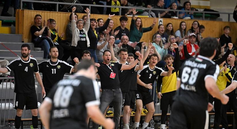 Ünnepre készül az NB I.-be jutott egri férfi kézilabdacsapat