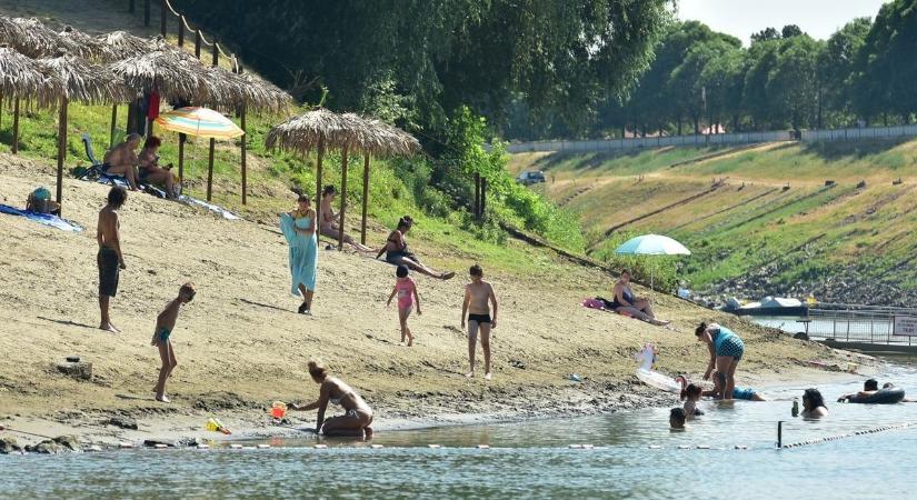 Mégis kinyit a szabadstrand Szolnokon, de a kihasználtságtól függ, mi lesz a sorsa – videóval
