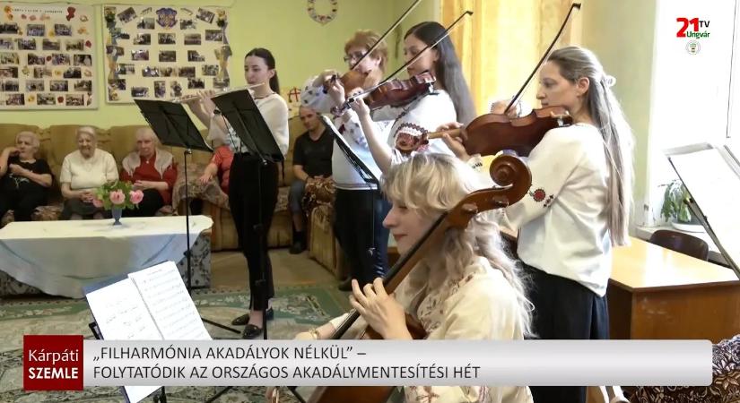 „Filharmónia akadályok nélkül” – folytatódik az országos akadálymentesítési hét (videó)