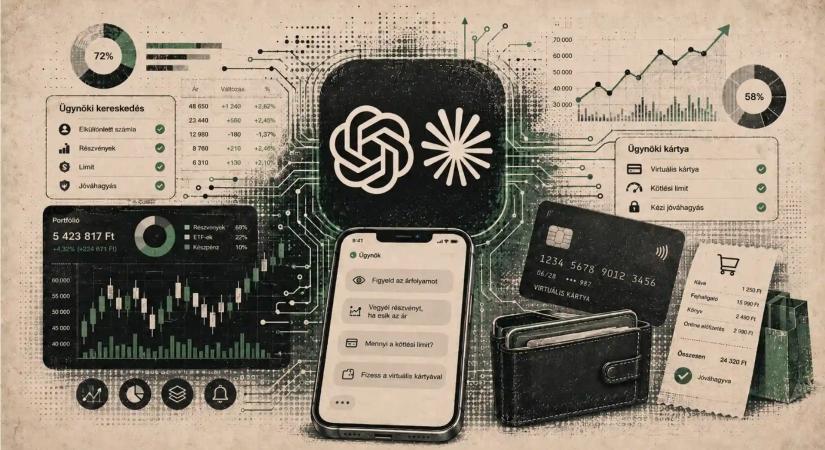 A Robinhood ráengedte az AI-ügynököket a tőzsdére – és saját számlát is adott nekik