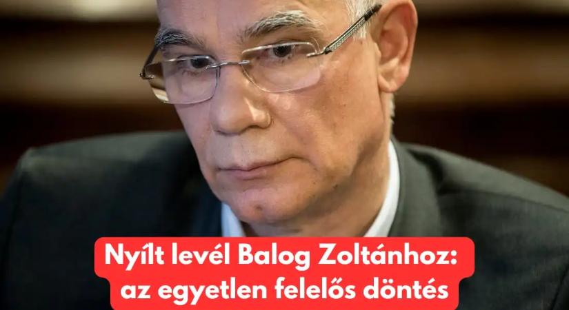 Nyílt levélben követelik Balog Zoltán lemondását a kegyelmi ügy és a gyermekvédelmi botrányok miatt