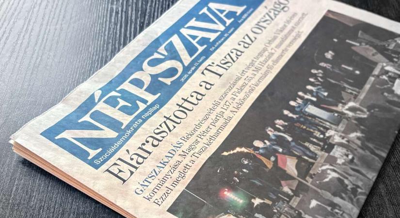 A Mediaworks felmondta a Népszava nyomdai szerződését, a túlélésért küzd a 153 éves lap