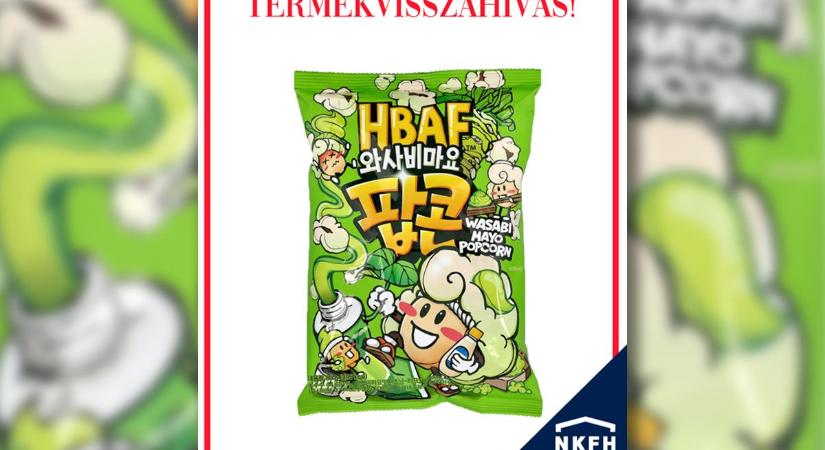 Popcornt hívott vissza a fogyasztóvédelem