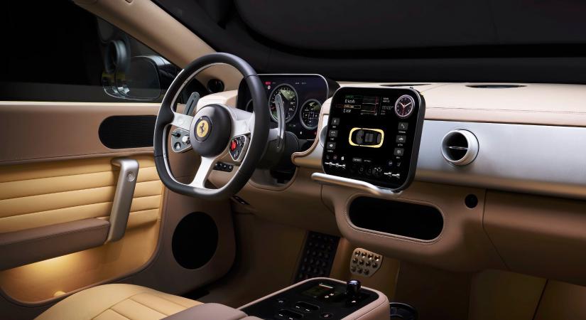 A Ferrari Luce egészen speciális OLED kijelzőt is kapott, hála a Samsung mérnökeinek