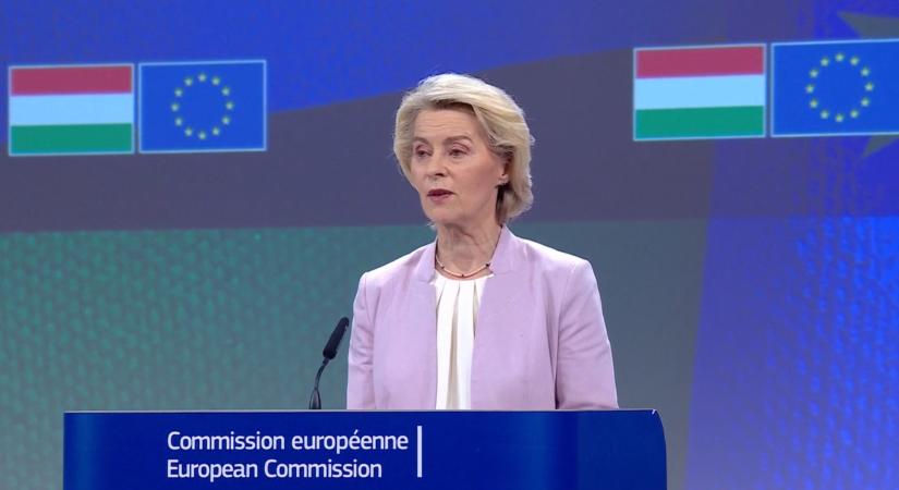 Ursula von der Leyen: „Ön, kedves Péter, erőteljes üzeneteket küld a világnak”