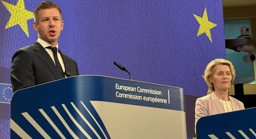 Von der Leyen és Magyar Péter Brüsszelből: Nincs összekötve a hazánknak járó pénz és Ukrajna EU-csatlakozása