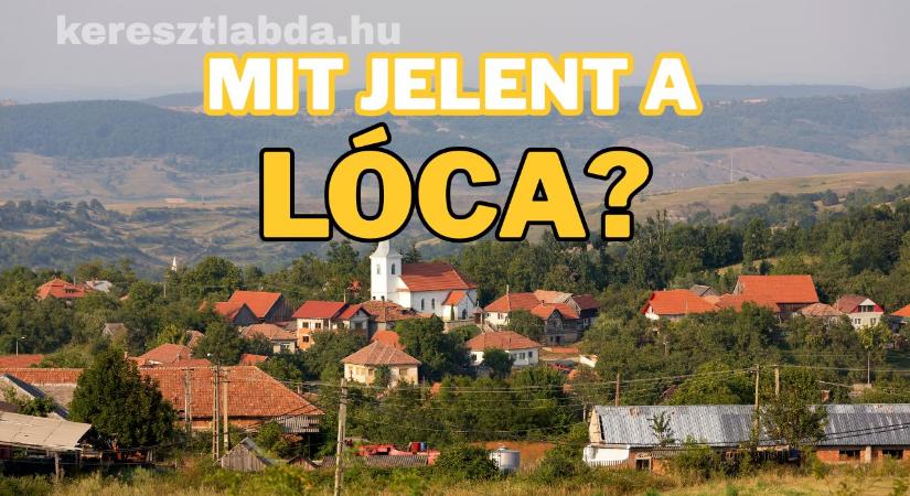 Tájszólás feladat: Mit takart valójában a „lóca” a régi portákon?