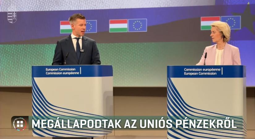 Megállapodás Brüsszelben: újra jöhetnek az uniós pénzek