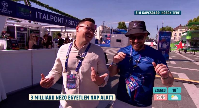 Négy napra teljesen átalakul a Hősök tere a történelmi Bajnokok Ligája-döntő miatt
