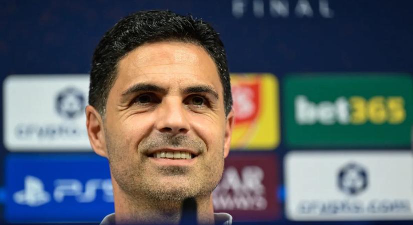 Az Arsenal edzője üzent a BL-döntő előtt: „Azért vagyunk itt, hogy elvegyük a PSG-től a trófeát”