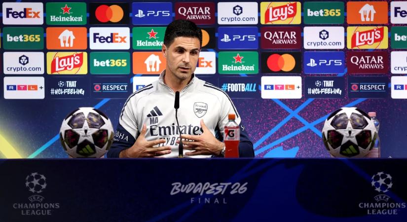 Buli vagy alvás? Így tölti az utolsó éjszakát az Arsenal edzője a budapesti döntő előtt