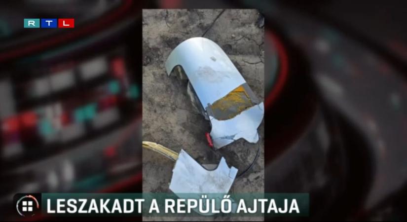 Egy embertől 50 méterre állt bele a földbe egy kisrepülőgép ajtaja Szabolcsban