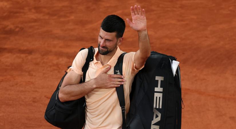 Roland Garros: Nem lesz rekord, Đoković 2-0-ról kiesett
