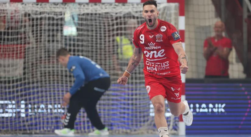A Veszprém majdnem kétórás csatában nyerte meg a döntő első meccsét a Szeged ellen