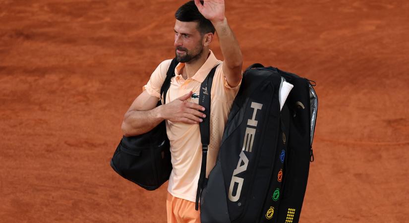 Hatalmas meglepetésre Novak Djokovics is kiesett a Roland Garroson