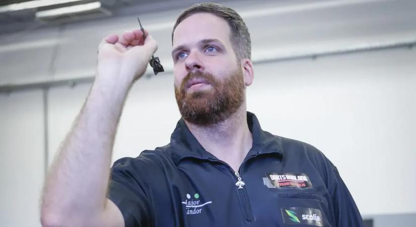 Darts: Major Nándor két leget nyert Kielben