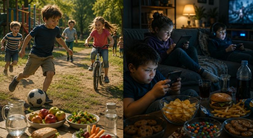 Kütyük és kalóriák: mi történik, ha a képernyők előtt nő fel az új generáció?