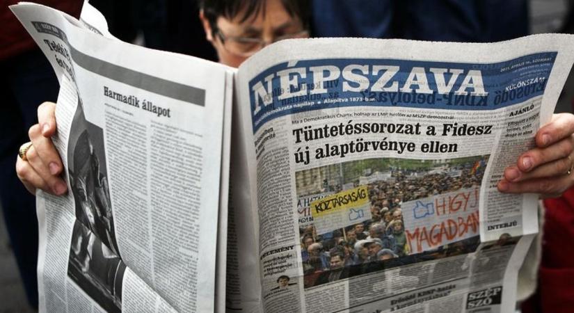 A Fidesz nyírta ki a Népszavát