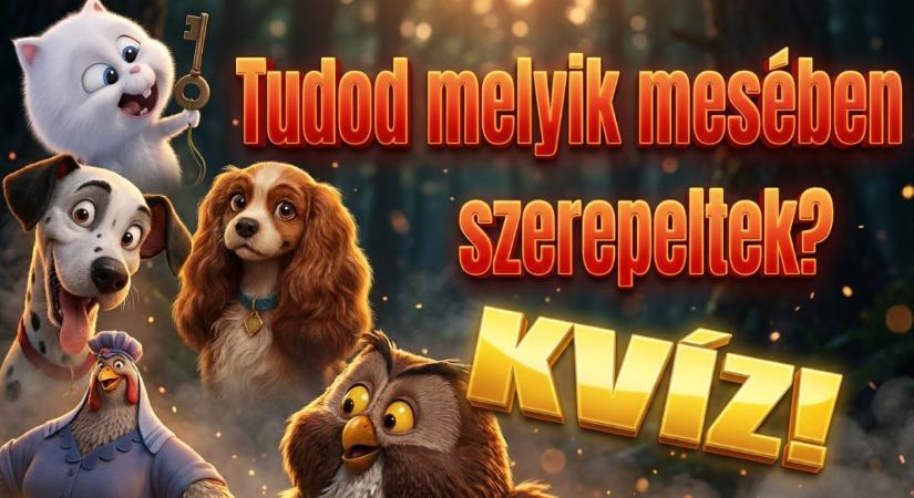 Kvíz: Kitalálod a klasszikus meséket a bennük szereplő kisállatok alapján?