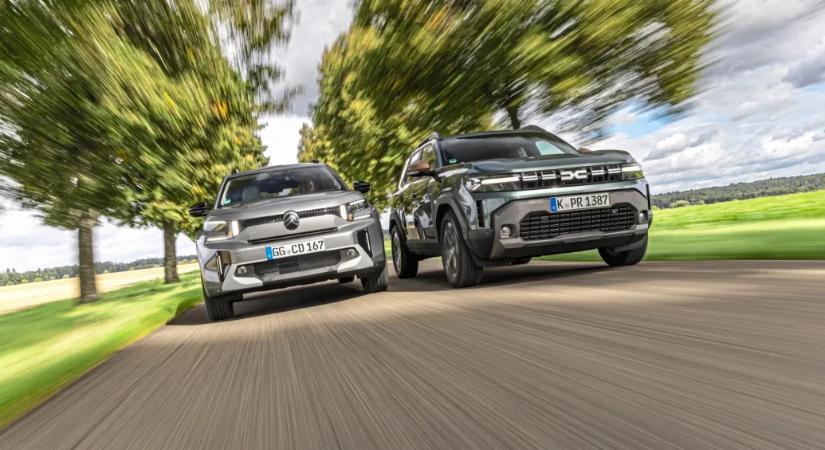 Megnéztük, mennyi esélye van egy Citroënnek a Dacia Duster ellen
