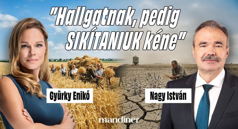 Az agrárium nem kampánytéma, hanem a MINDENNAPI KENYÉR - Nagy István a Mandineren