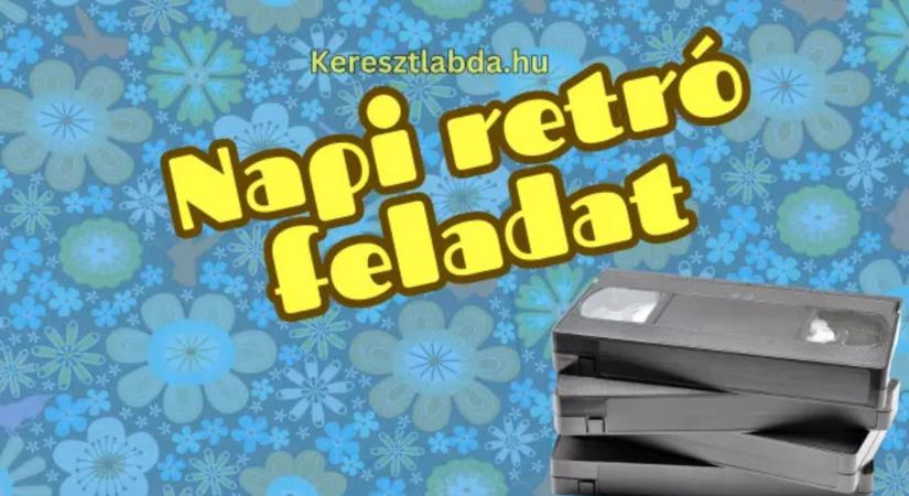 Napi retró feladat: Három betű uralta a kazettás mozizást, te melyiket írnád a borítóra?