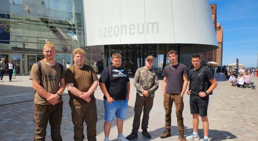 Oceanárium és magasles építés: németországi gyakorlaton vettek részt a szőcsényi diákok