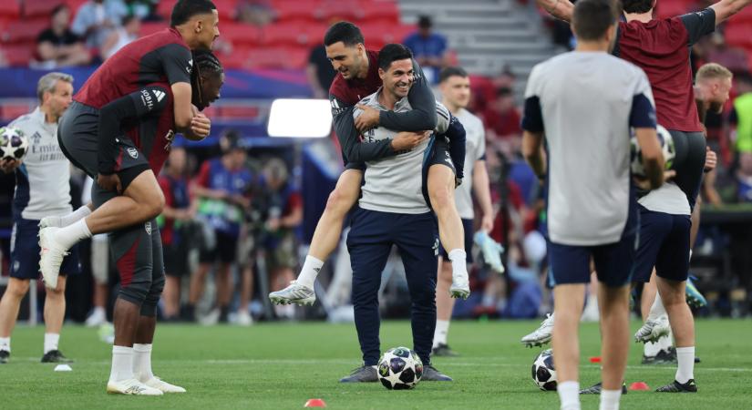 Arteta: „biztos vagyok benne, hogy képesek vagyunk elhódítani a BL-trófeát!”