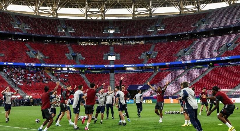 Megvannak a kezdők – így áll fel a PSG és az Arsenal a Puskás Arénában rendezett Bajnokok Ligája-döntőben (ÉLŐ)