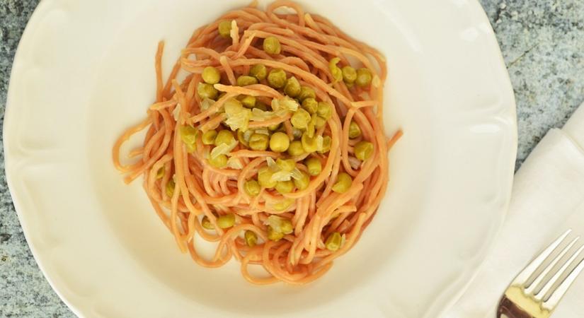 Gabriella konyhája: Zöldborsós pirított tészta - recept