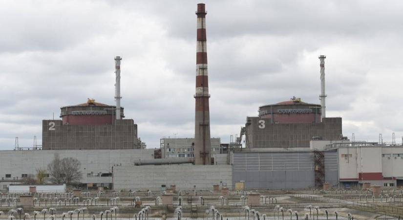 A Roszatom szerint Ukrán drón csapódott a zaporizzsjai atomerőműbe