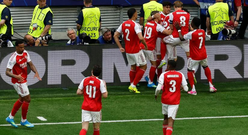 Havertz nagy góljával szerzett vezetést az Arsenal – videó