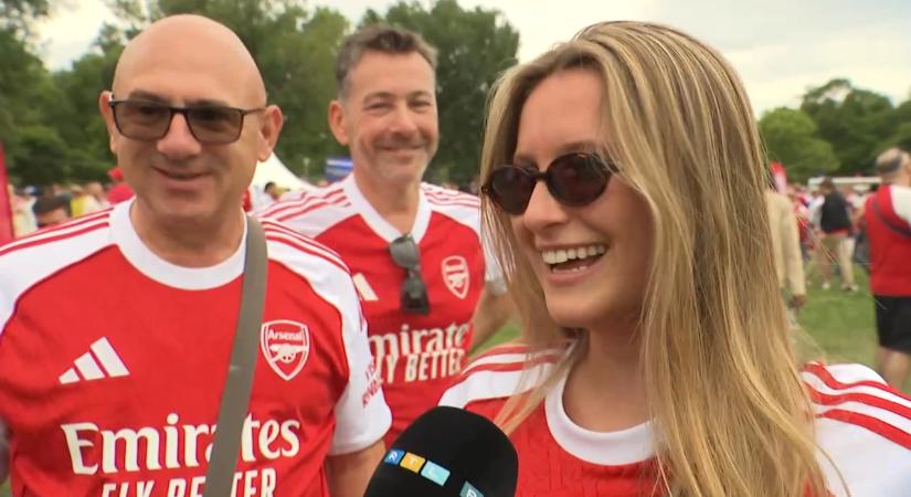 „Minden nap sírtam, amikor erre gondoltam" – több mint 20 ezer Arsenal-szurkoló szállta meg a Városligetet